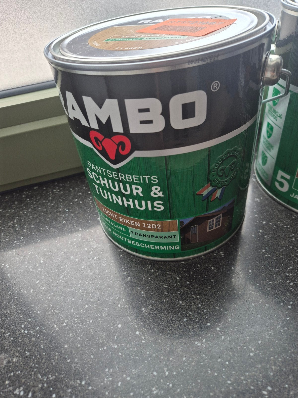 Rambo Pantserbeits Schuur & Tuinhuis Licht Eiken 2.5L, Ophalen of Verzenden