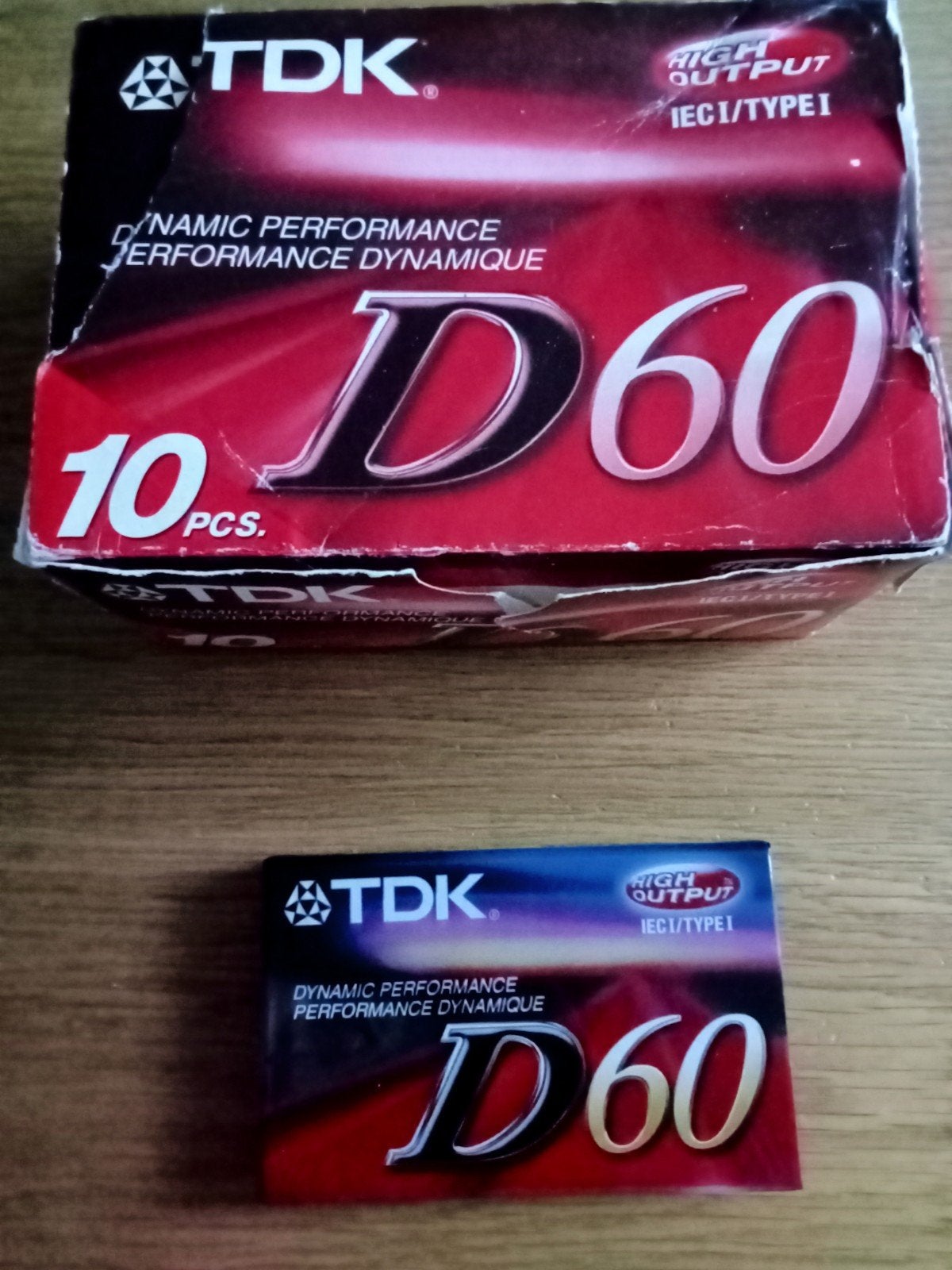 TDK D60 IECI/TYPE I, Ophalen of Verzenden, Nieuw in verpakking, Overige genres, 2 t/m 25 bandjes