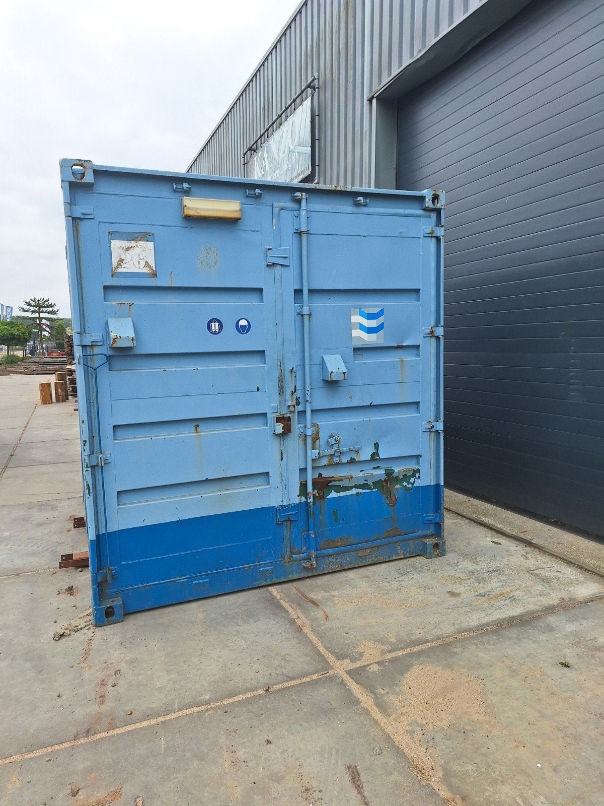 10 ft container  opslag schuilstal, Ophalen of Verzenden, Gebruikt