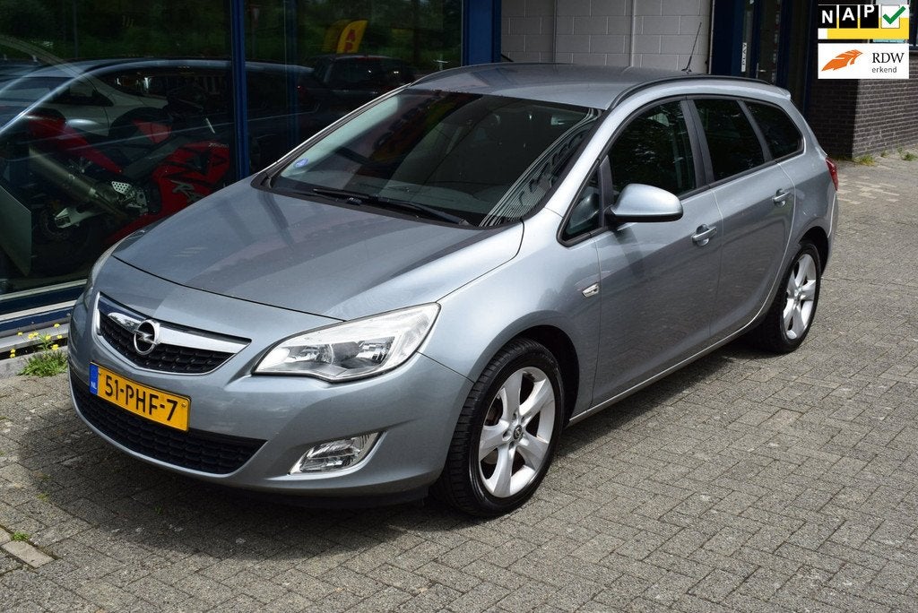 Opel Astra Sports Tourer 1.4 Turbo Edition airco - Airco, Tr, Auto's, Opel, Bedrijf, Te koop, Astra, Airbags, Airconditioning