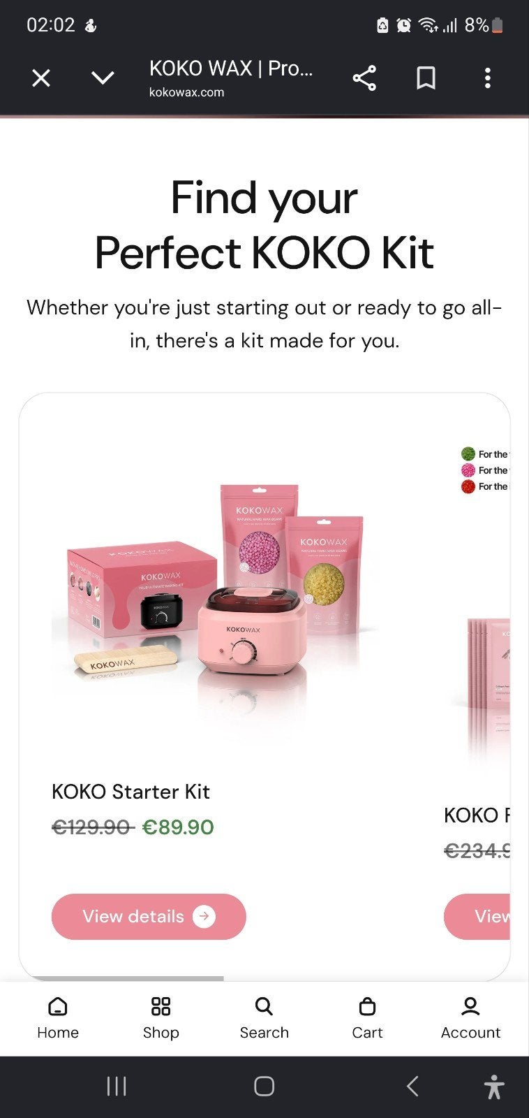Koko wax, Ophalen of Verzenden, Nieuw, Overige typen