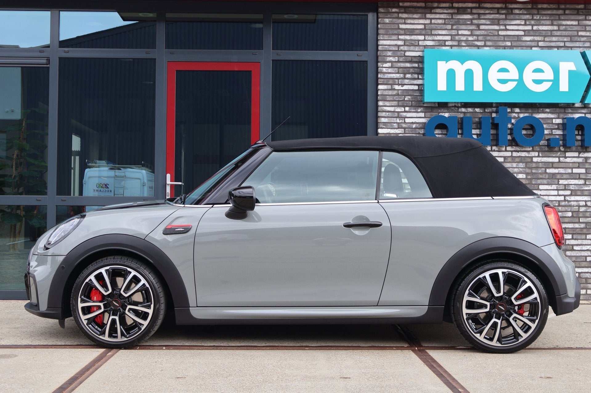 Mini Cabrio 2.0 231pk John Cooper Works JCW VOL! HUD l H/K l, Auto's, Mini, 1998 cc, Gebruikt, Euro 6, Cabriolet