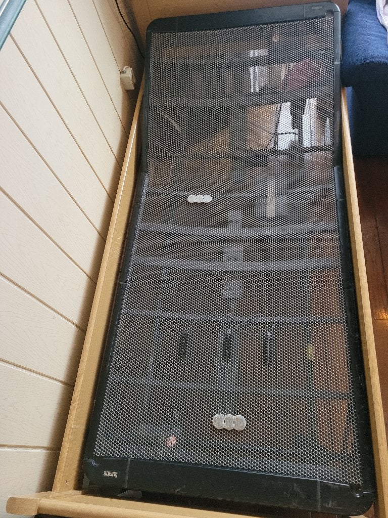 seniorenbed + Auping Elektrisch verstelbare bedbodem, Huis en Inrichting, Slaapkamer | Bedden, Ophalen, Gebruikt, 90 cm, 200 cm