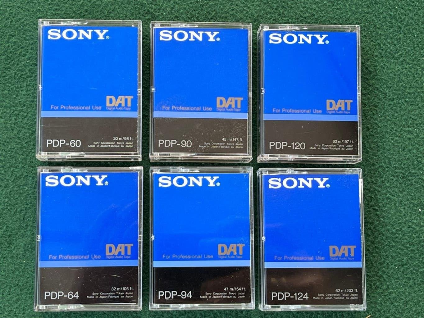 Kies uit veel gelijke DAT TAPES, Sony pdp, div. opnametijden, Cd's en Dvd's, Cassettebandjes, Klassiek, Ophalen of Verzenden, Zo goed als nieuw