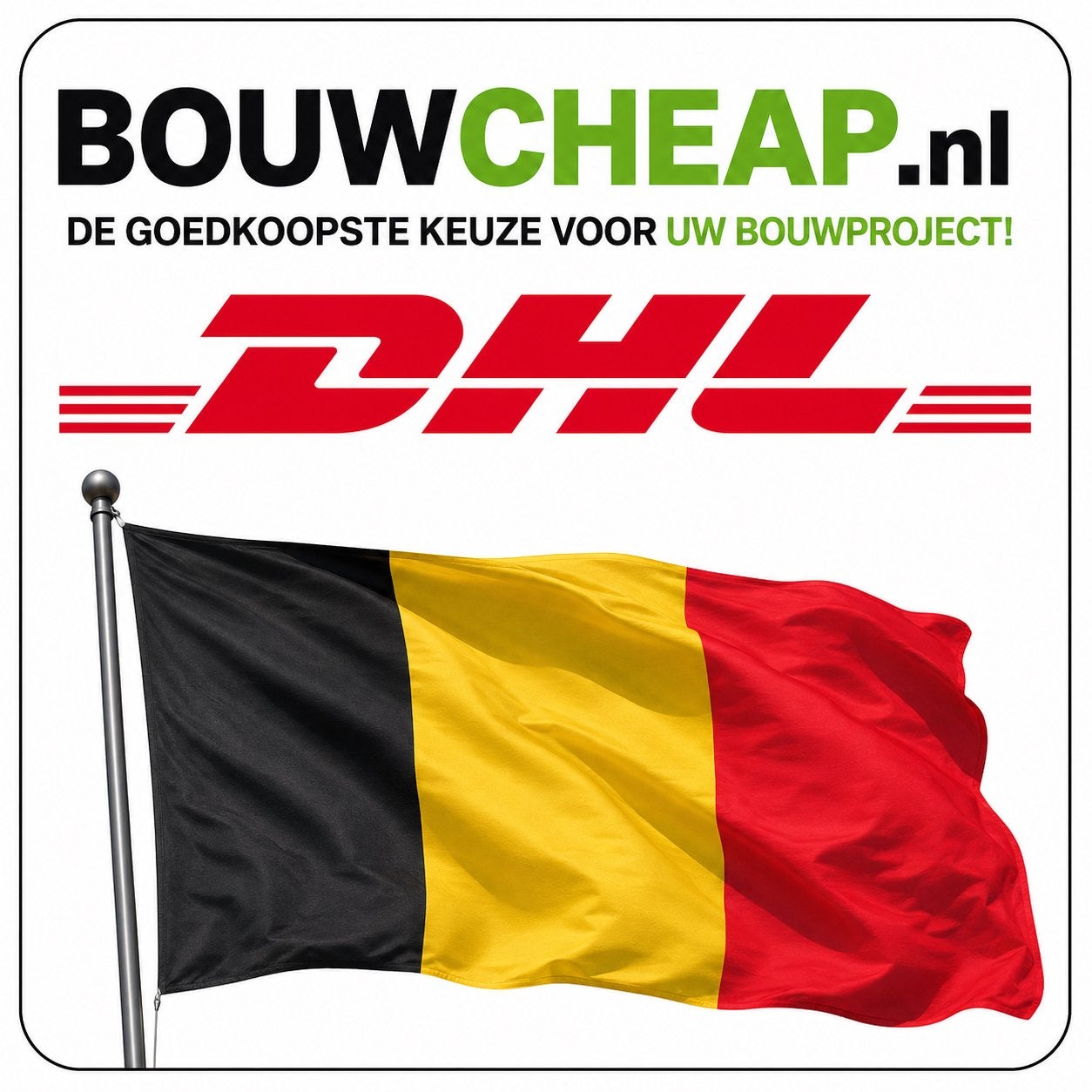Bouwcheap ook leveren wij met Dhl naar Belgie., Ophalen of Verzenden, Nieuw