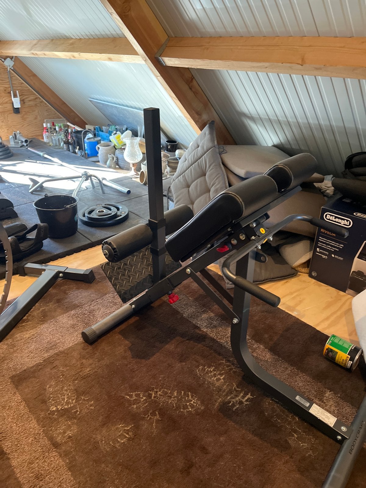 Bodycraft F670 Hyperextension Bank - Zo goed als nieuw, Ophalen, Rug, Krachtstation, Zo goed als nieuw