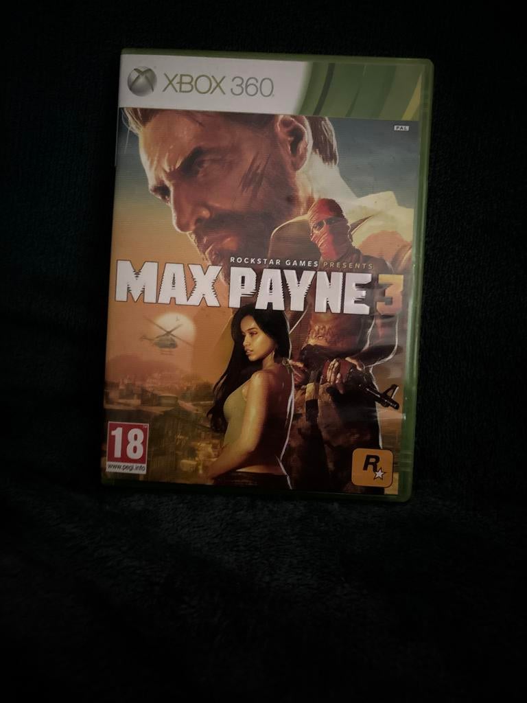 Max Payne 3 - Xbox 360 - Actie Shooter Klassieker, Online, Gebruikt, Vanaf 18 jaar, Shooter
