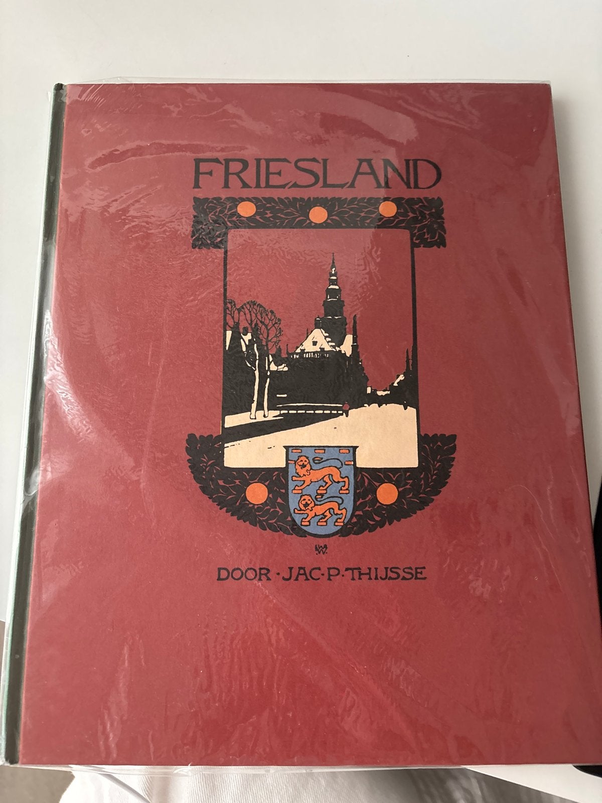 Friesland door Jac. P. Thijsse - Verkade Album 1918, Ophalen of Verzenden, 20e eeuw of later, Gelezen