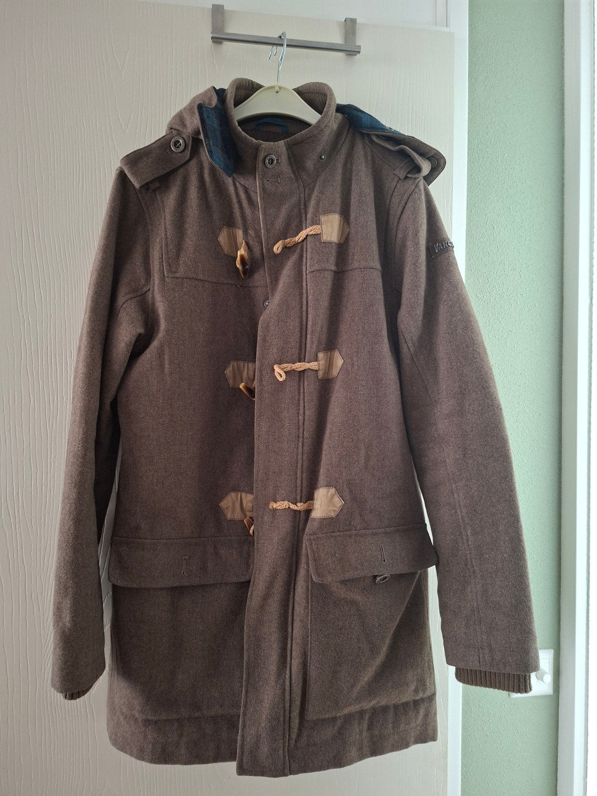 Vanguard winterjas XL - of grote L, Kleding | Heren, Jassen | Winter, Maat 52/54 (L), Bruin, Ophalen of Verzenden, Zo goed als nieuw