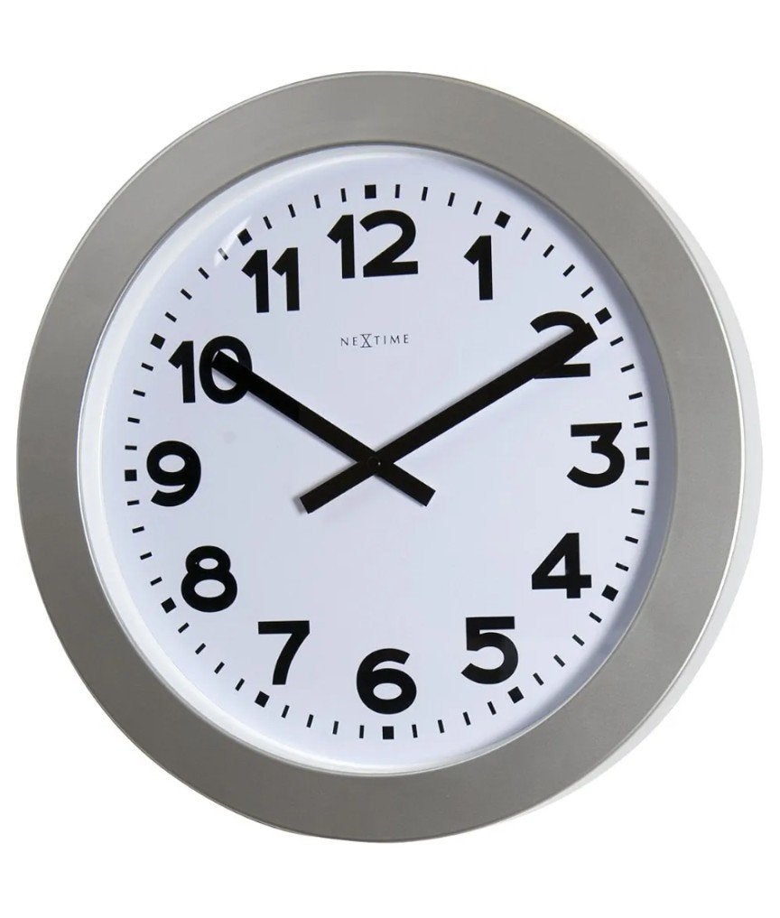 NeXtime wandklok 3002 Express Train  + 65 cm, Ophalen, Wandklok, Analoog, Zo goed als nieuw