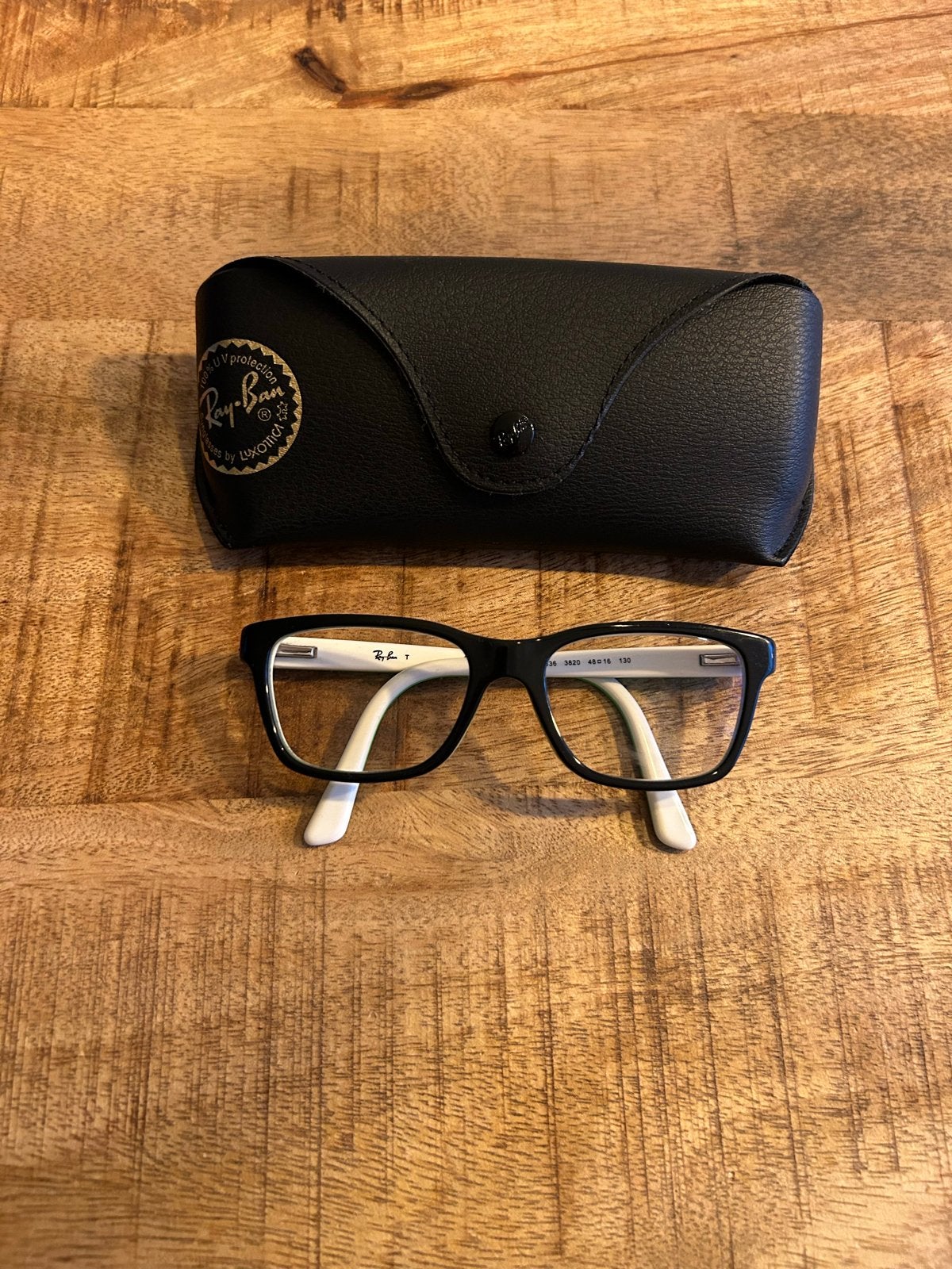 Kinderbril montuur Ray-Ban, Ophalen of Verzenden, Zo goed als nieuw, Overige typen, Zwart