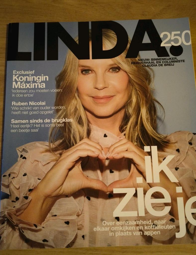 LINDA nr 250*251*252*253*254*255*256*257*258*259*260*261*262, Boeken, Verzenden, Zo goed als nieuw, Glossy