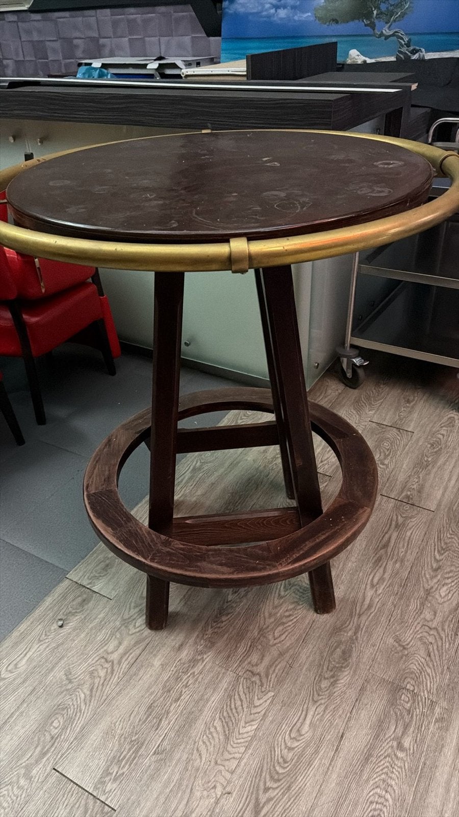 Mooie bar tafel, Ophalen of Verzenden, Gebruikt
