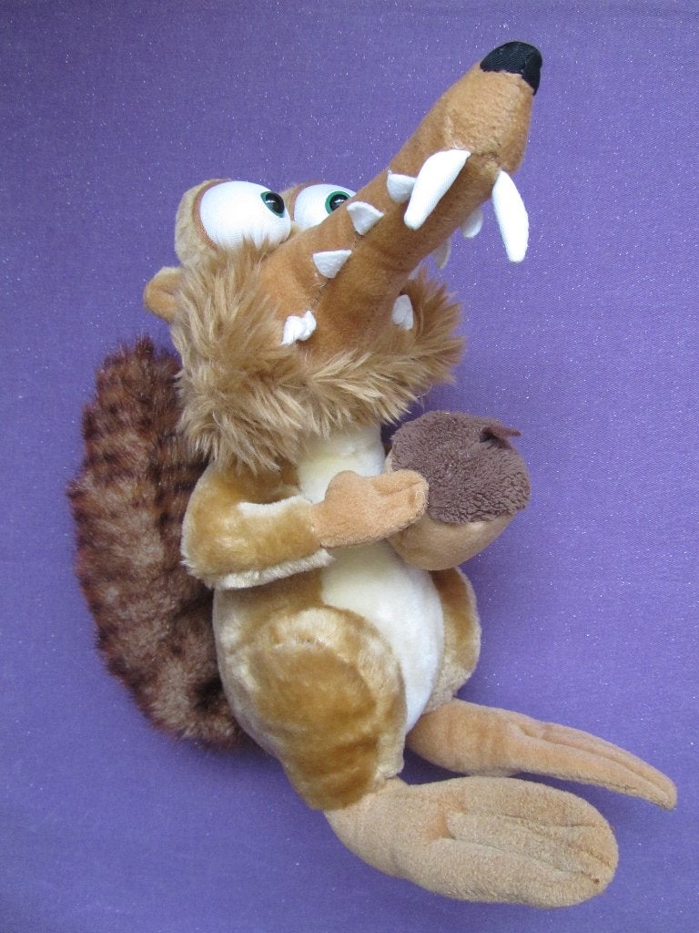 ICE AGE 2 PLAY BY PLAY Knuffel SABELTAND EEKHOORN SCRAT 2005, Overige typen, Nieuw, Ophalen of Verzenden, Met label