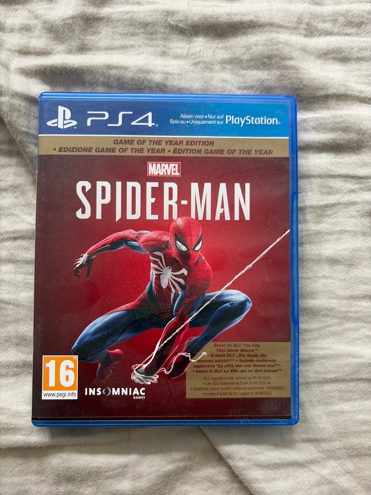 Marvel's Spider-Man Game of the Year Edition PS4, 1 speler, Zo goed als nieuw, Vanaf 16 jaar, Ophalen