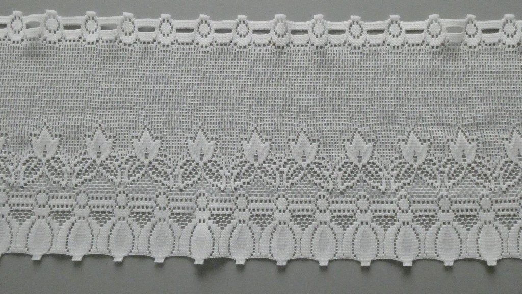 Nieuw coupon valletje ( kort gordijntje ) 1x 240 + 1x 120cm, Ophalen, Nieuw, Wit, Gordijn