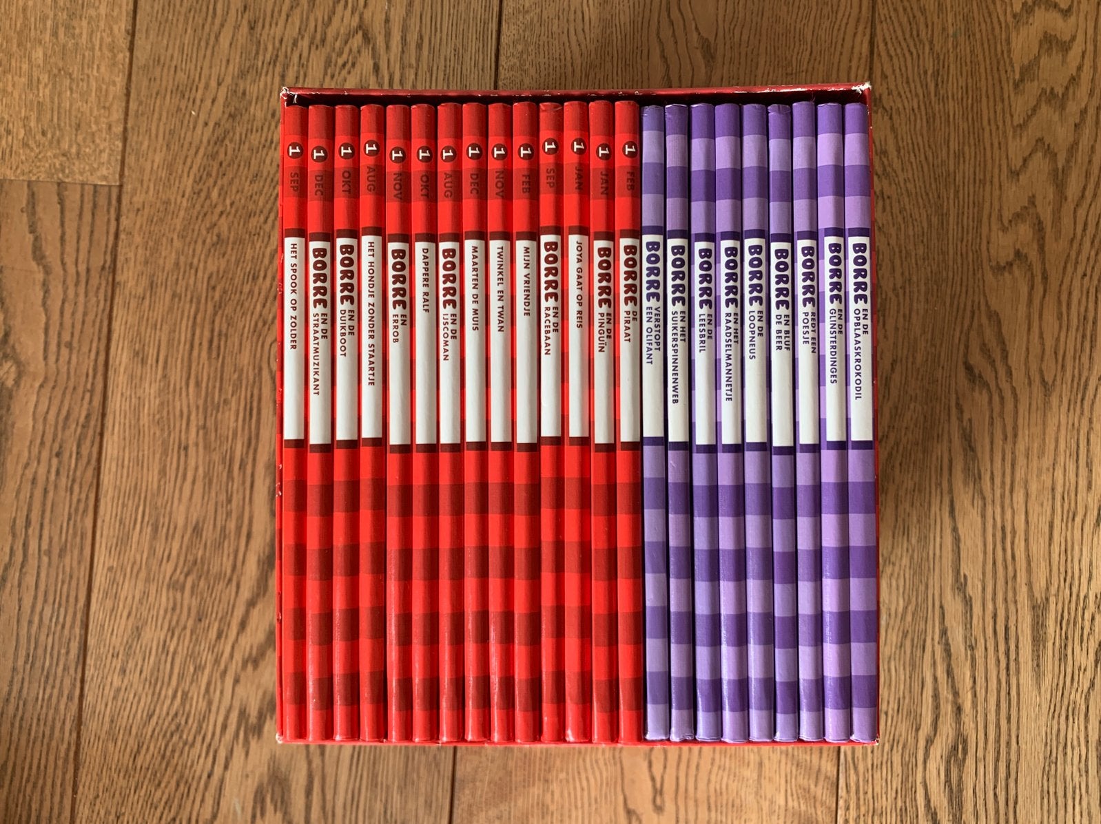 Box van 23 Borre boekjes + 2 gratis boekjes, Boeken, Ophalen of Verzenden, Zo goed als nieuw, Fictie algemeen