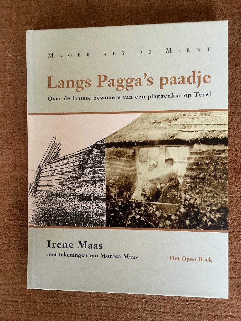 Texel, Langs Pagga’s paadje, laatste bewoners plaggenhut, Ophalen of Verzenden, 20e eeuw of later, Zo goed als nieuw