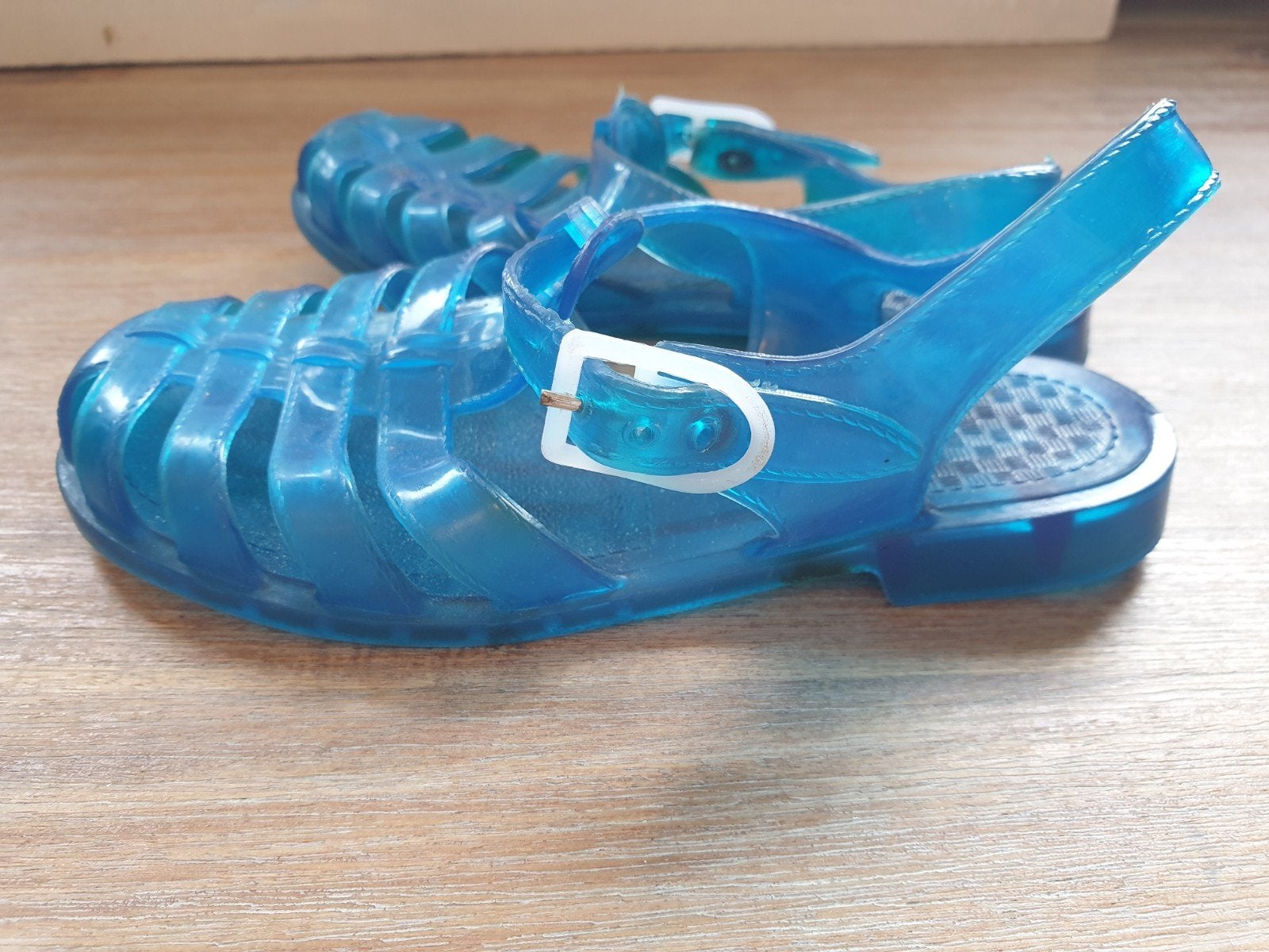 Blauwe waterschoenen maat 29  €2,-, Gebruikt, Jongen of Meisje, Schoenen, Ophalen of Verzenden