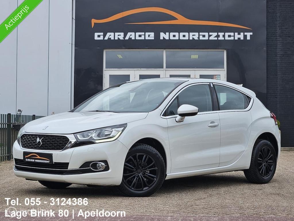 Citroën DS4 1.2 130pk PureTech So Chic, Auto's, DS, Voorwielaandrijving, Gebruikt, 1199 cc, Wit