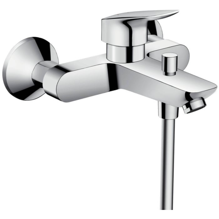 Hansgrohe Logis Badkraan Chroom, Ophalen of Verzenden, Nieuw, Chroom, Kraan