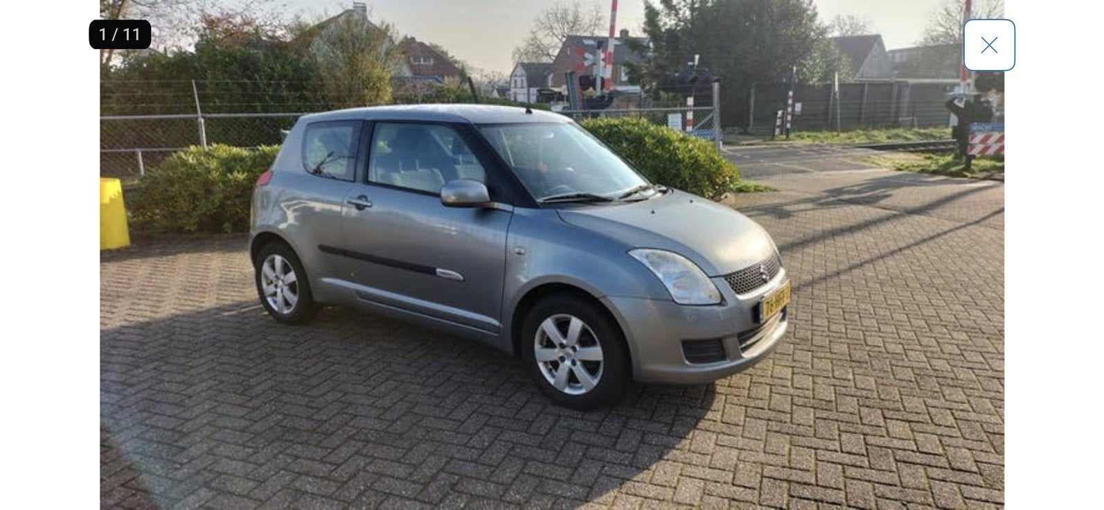 Suzuki Swift 1.3 3D 2008 Grijs, Auto's, Suzuki, 1328 cc, 4 stoelen, Swift, Origineel Nederlands