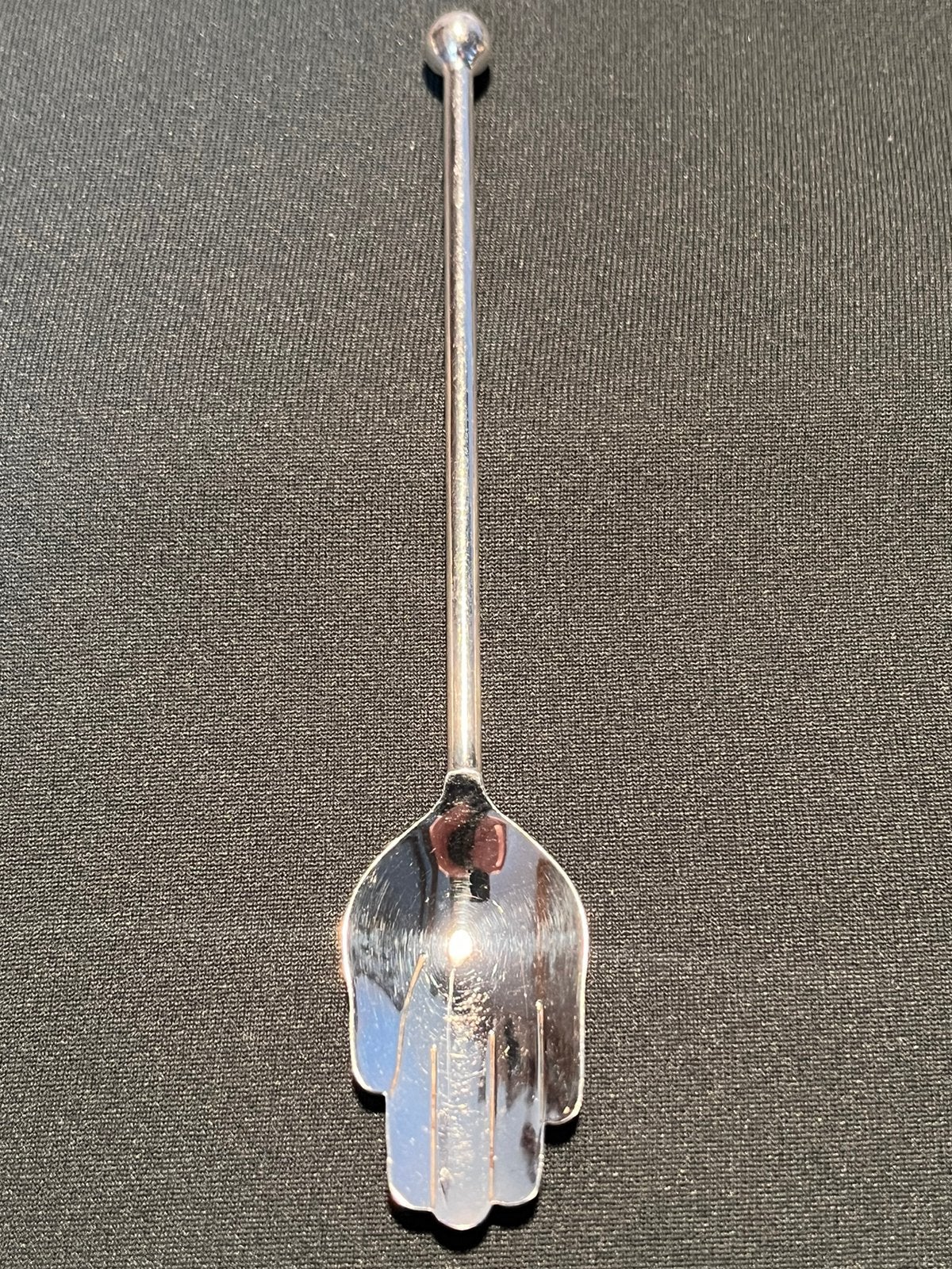 Mooi vintage bewerkt lepeltje., Ophalen of Verzenden