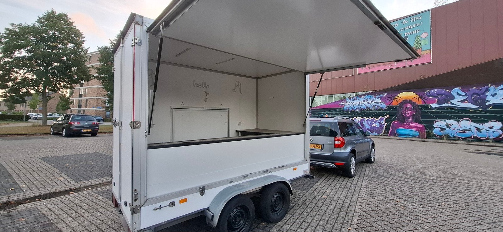 foodtruck  /  verkoopwagen / aanhanger, Ophalen of Verzenden