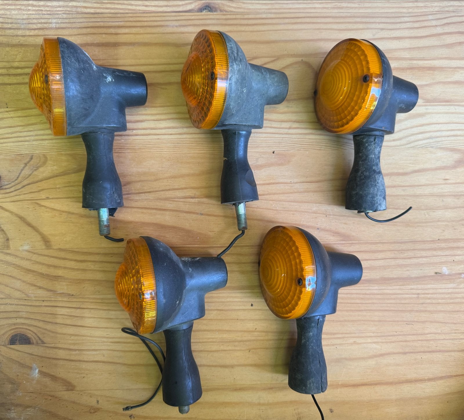 Knipperlichten voor Yamaha XT500 (set van 5), Ophalen, Gebruikt