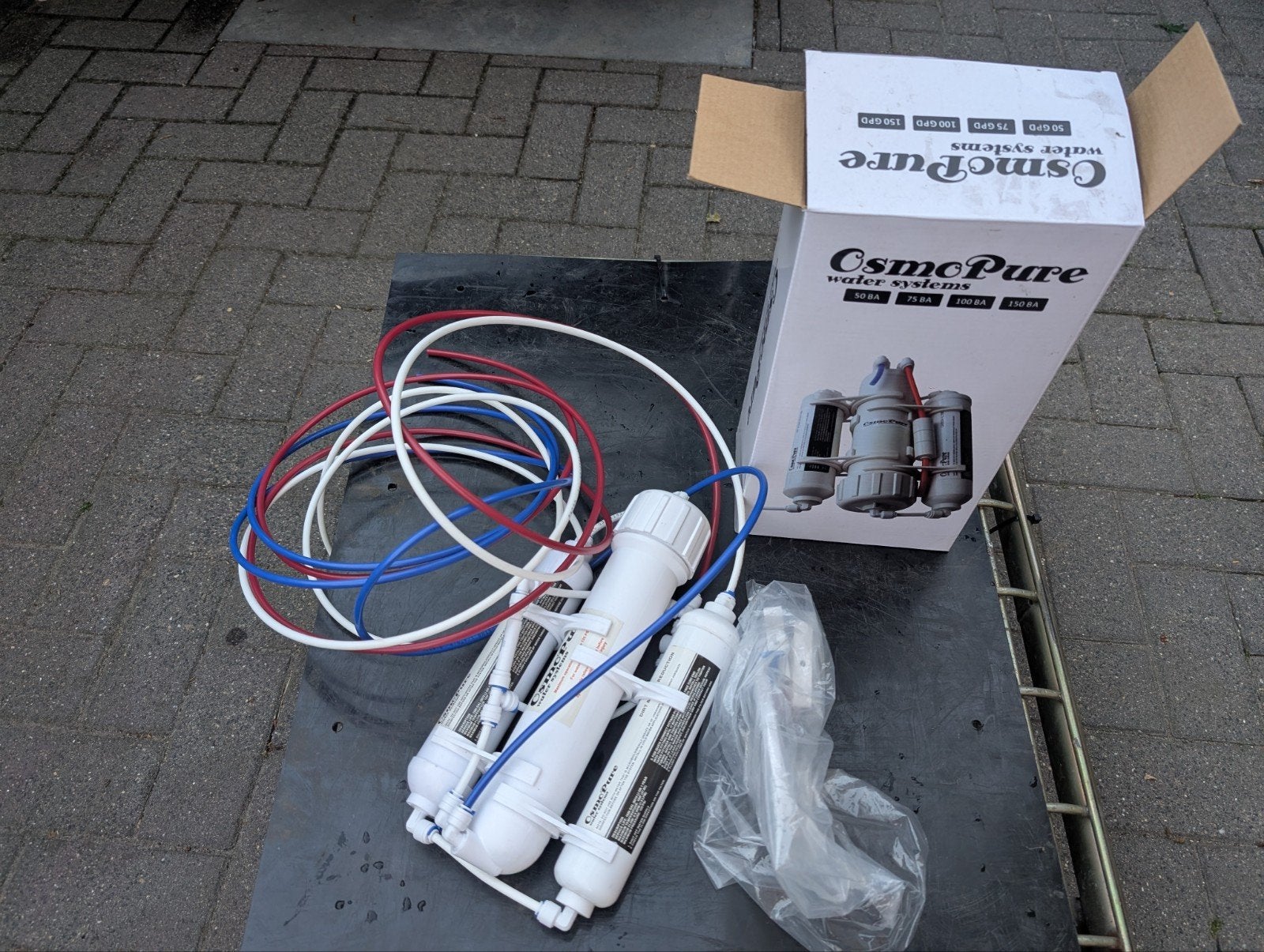OSMO pure water system voor aquaria aquarium, Ophalen
