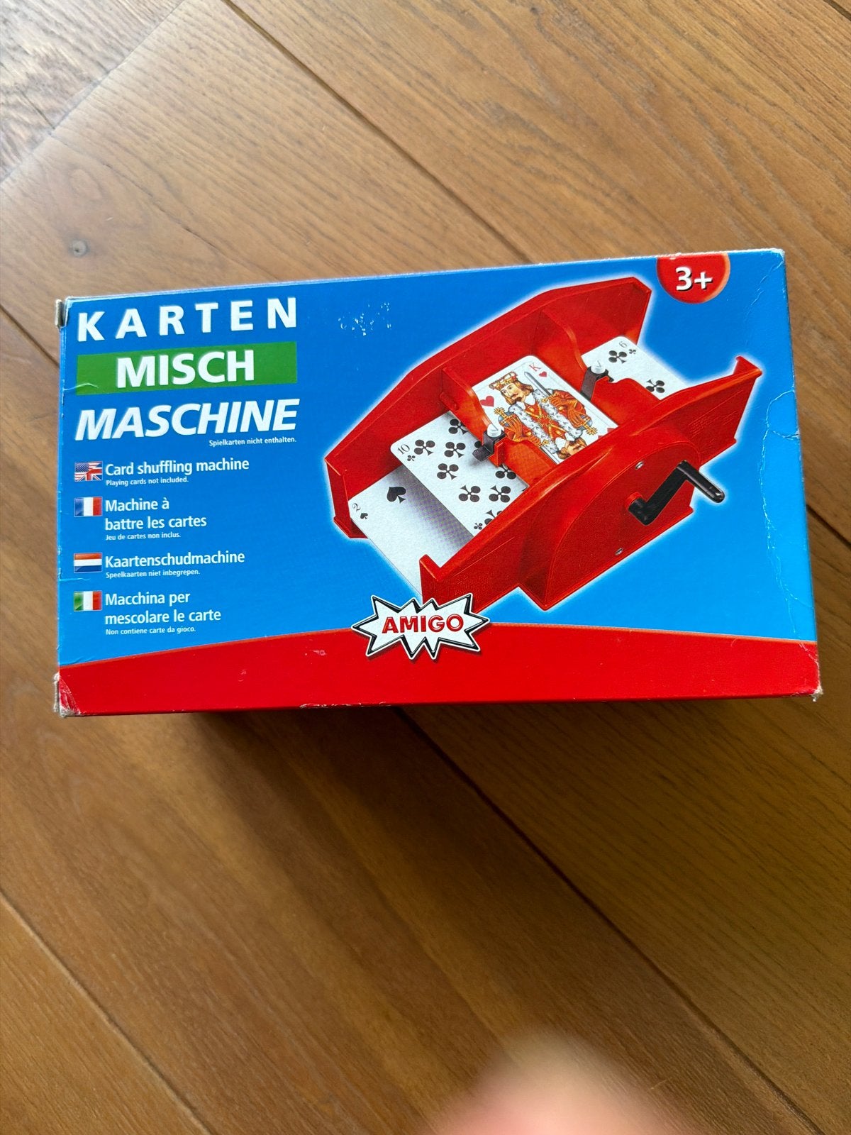 AMIGO Kaartenschudmachine - Snel en Eenvoudig Kaarten Schudd, Hobby en Vrije tijd, Een of twee spelers, Ophalen of Verzenden