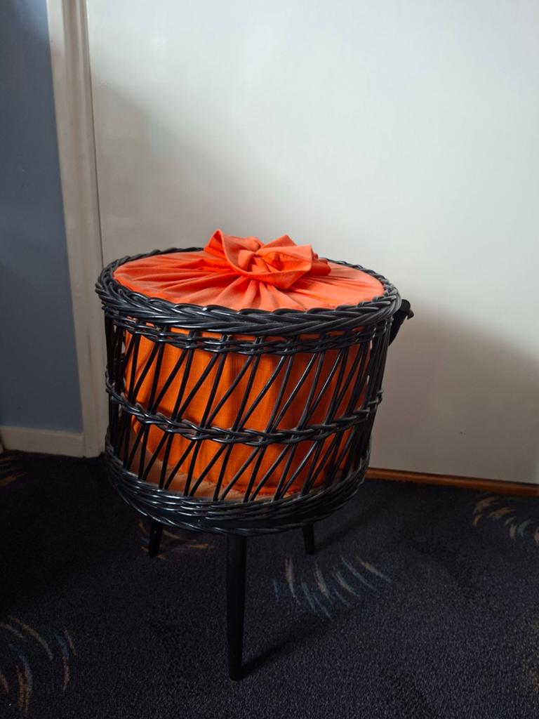 Vintage naaidoos, Huis en Inrichting, Ophalen, Minder dan 50 cm, Gebruikt, Minder dan 50 cm