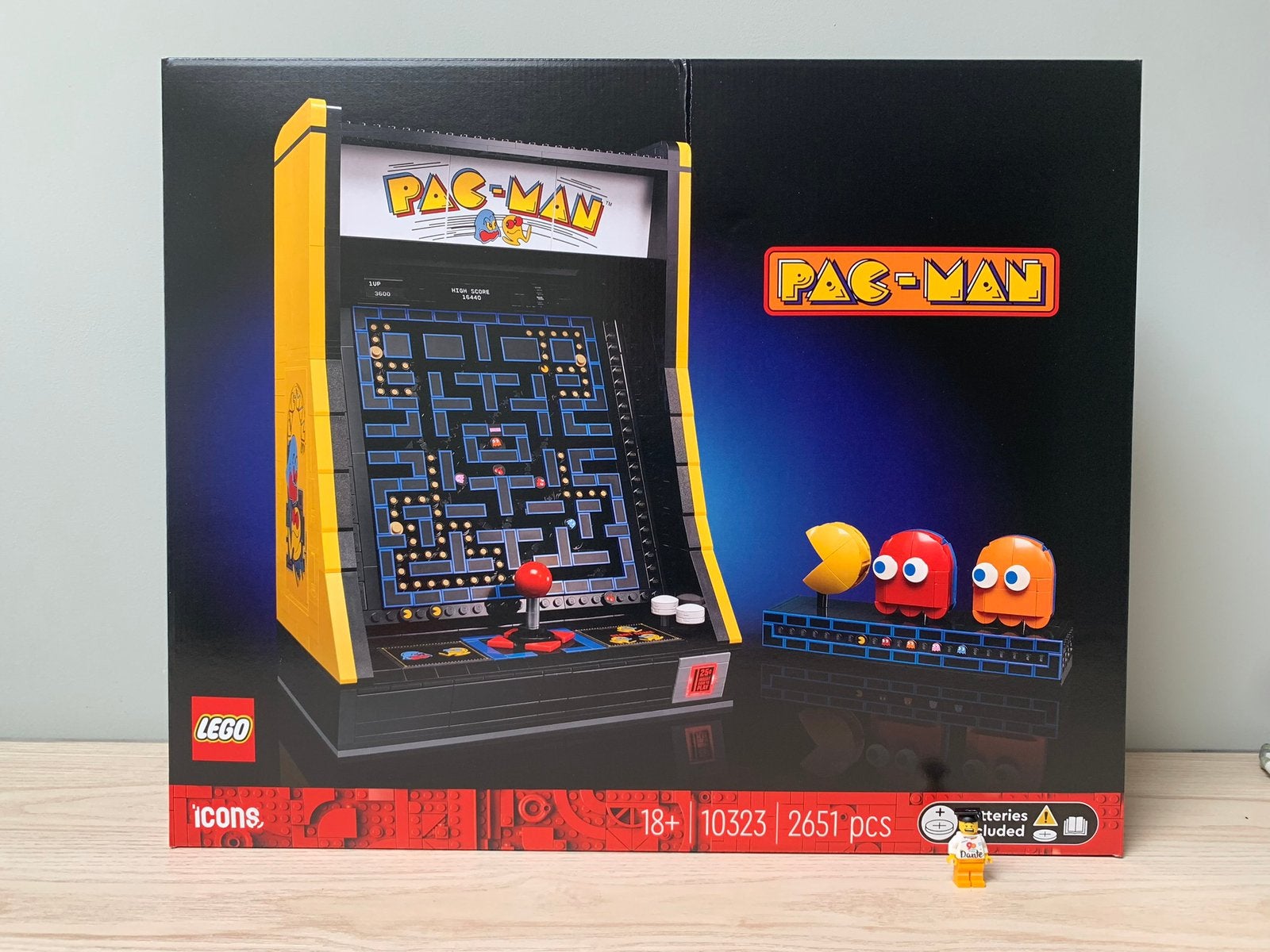 Lego set 10323 Icons Pac- Man arcade, Kinderen en Baby's, Lego, Nieuw, Ophalen of Verzenden, Icons