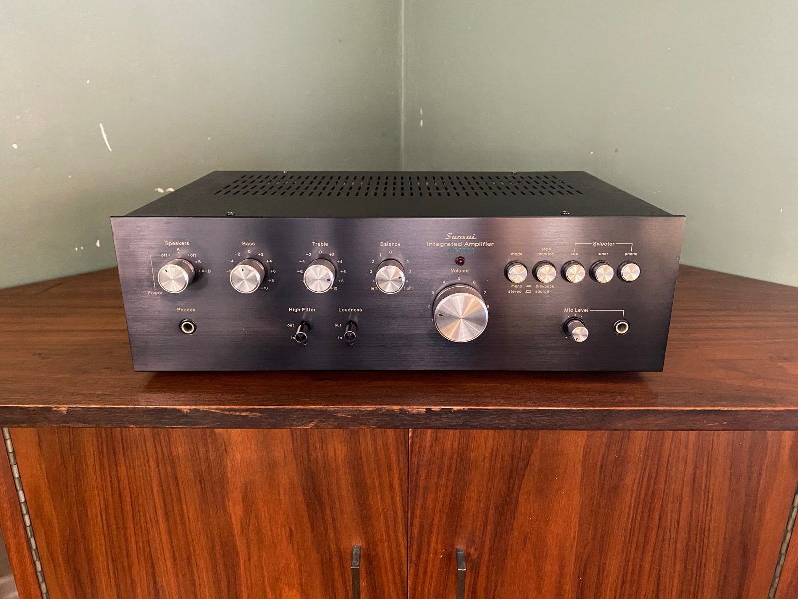 Sansui AU-3900 Geïntegreerde Versterker, Audio, Tv en Foto, Versterkers en Receivers, Overige merken, Gebruikt, Ophalen of Verzenden