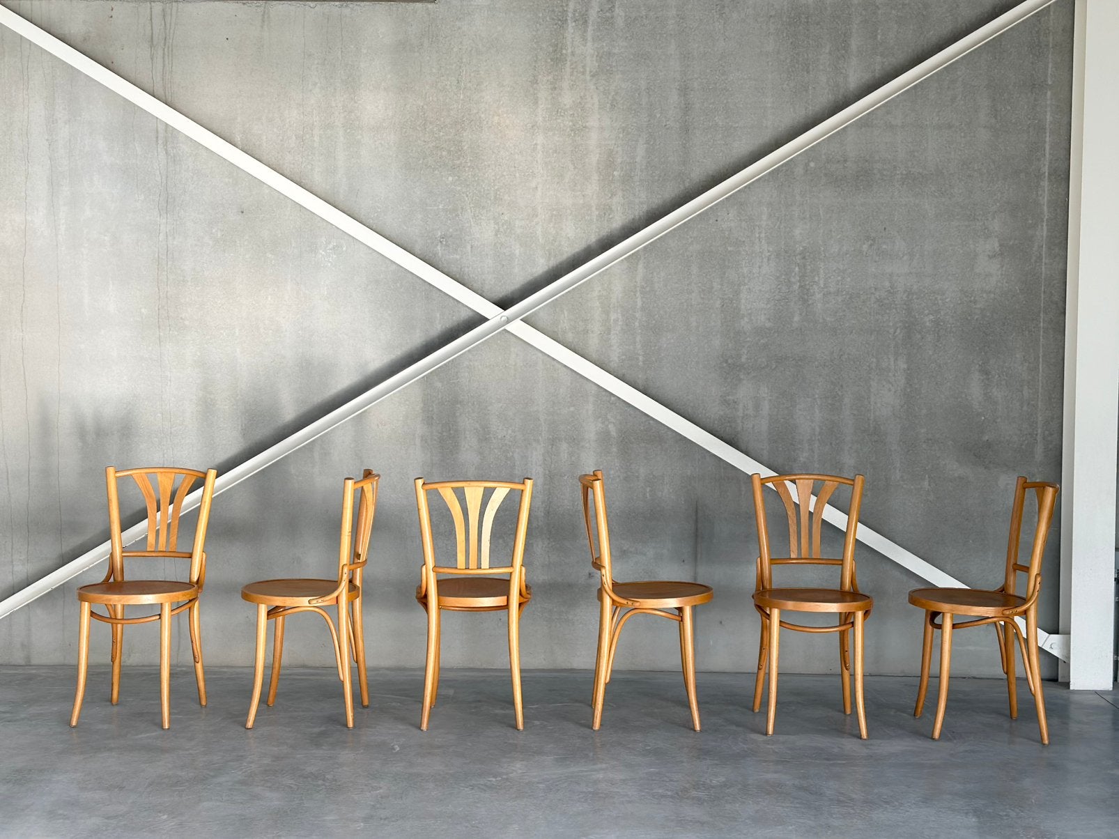 Vintage eetkamerstoelen | Set van 6, Ophalen