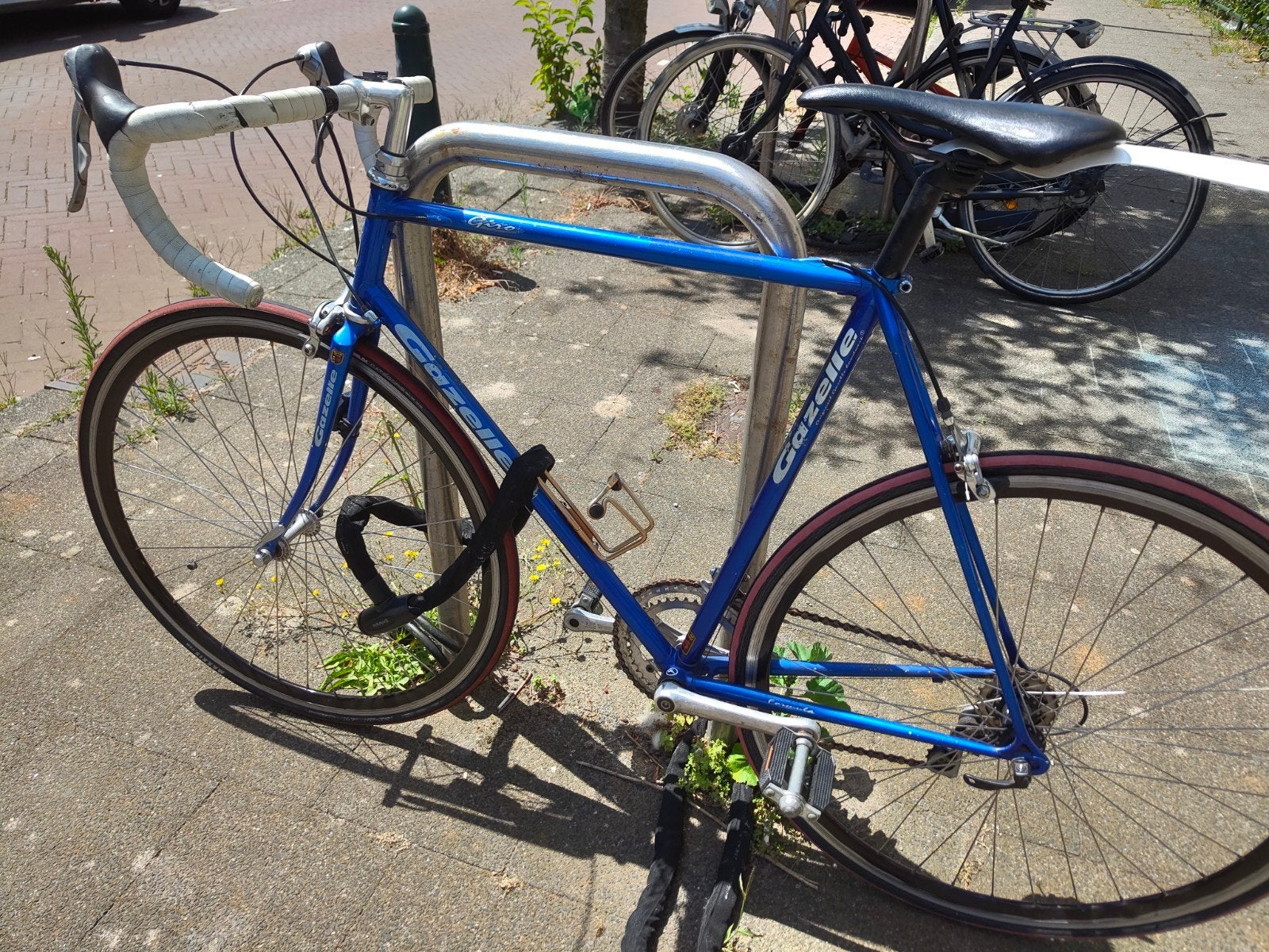 Gazelle vintage Racefiets, Fietsen en Brommers, Fietsen | Racefietsen, Ophalen, Gebruikt, Gazelle, 10 tot 15 versnellingen