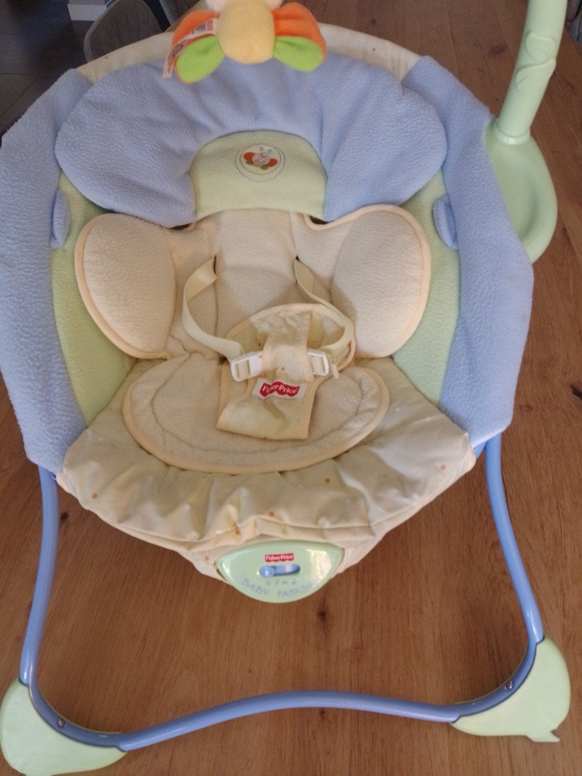 Fisher-Price Baby Papasan stoeltje., Ophalen, Gebruikt, Met geluid
