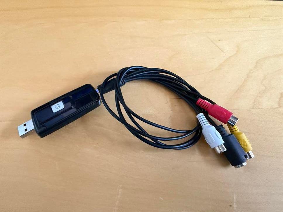 Silvercrest USB Video Grabber - Digitaliseer je video's, Ophalen of Verzenden, Gebruikt, Minder dan 2 meter, Overige kabels