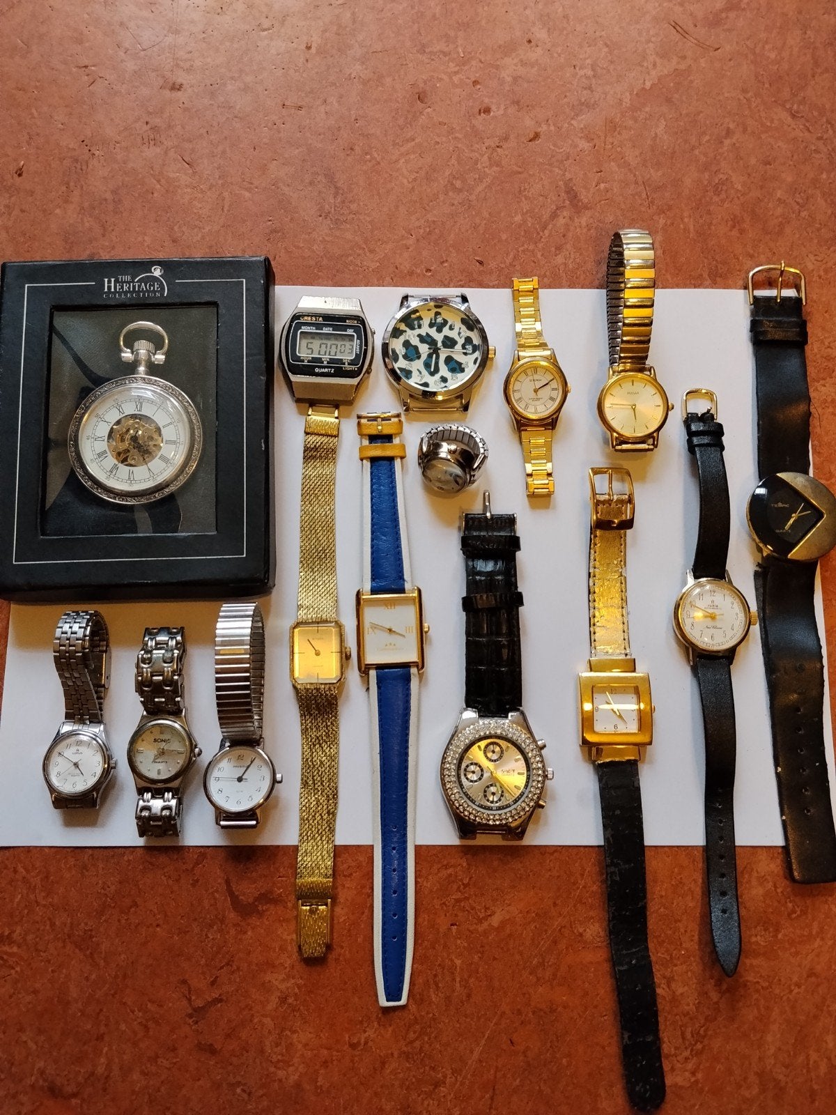 Diverse horloges en zakhorloge - Grote collectie, Ophalen of Verzenden