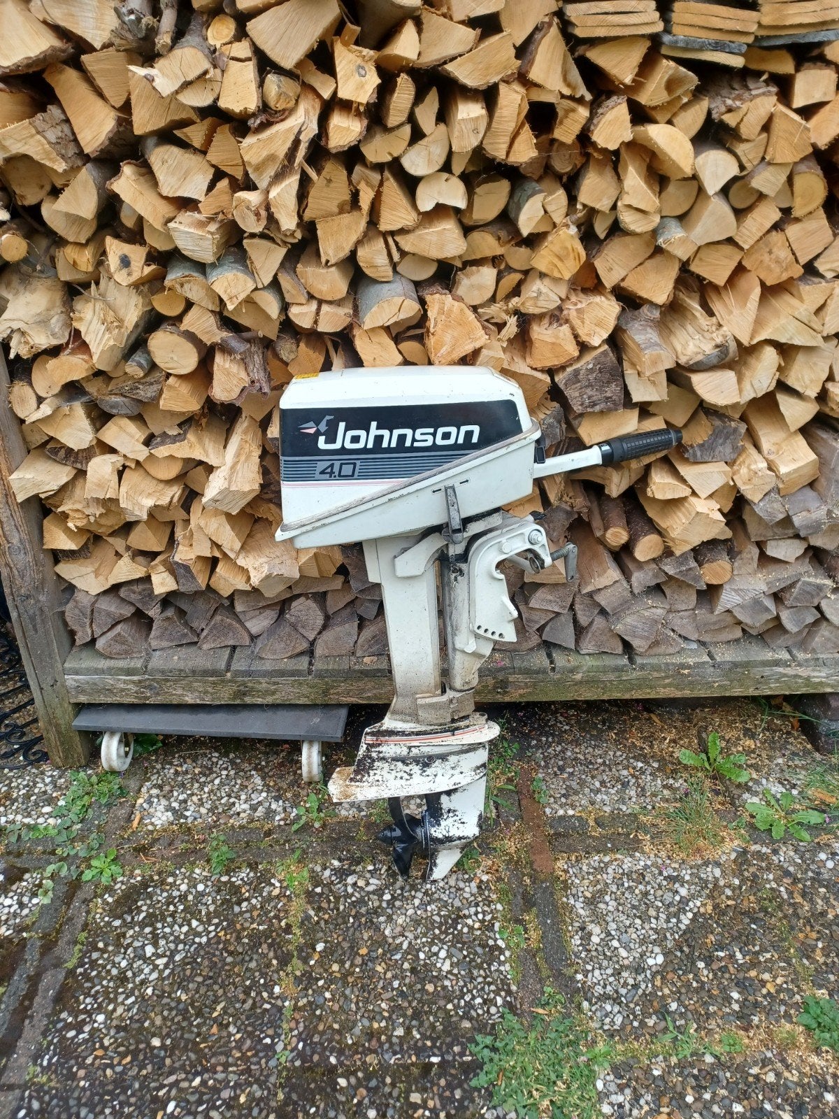 4pk johnson kortstaart, Ophalen, Gebruikt, Minder dan 5 pk, Buitenboordmotor
