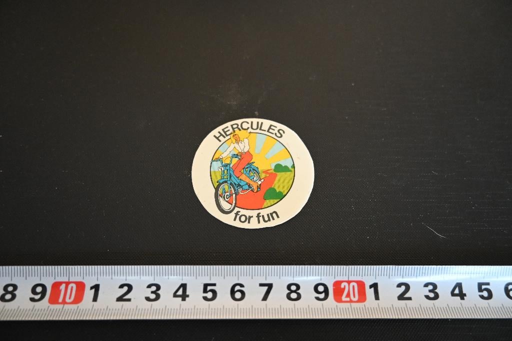 sticker HERCULES for fun  Fiets, Ophalen, Zo goed als nieuw, Sticker