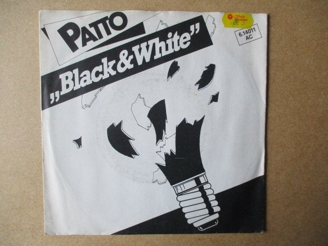 s3976 patto - black and white, Ophalen, Gebruikt, 7 inch, Overige genres