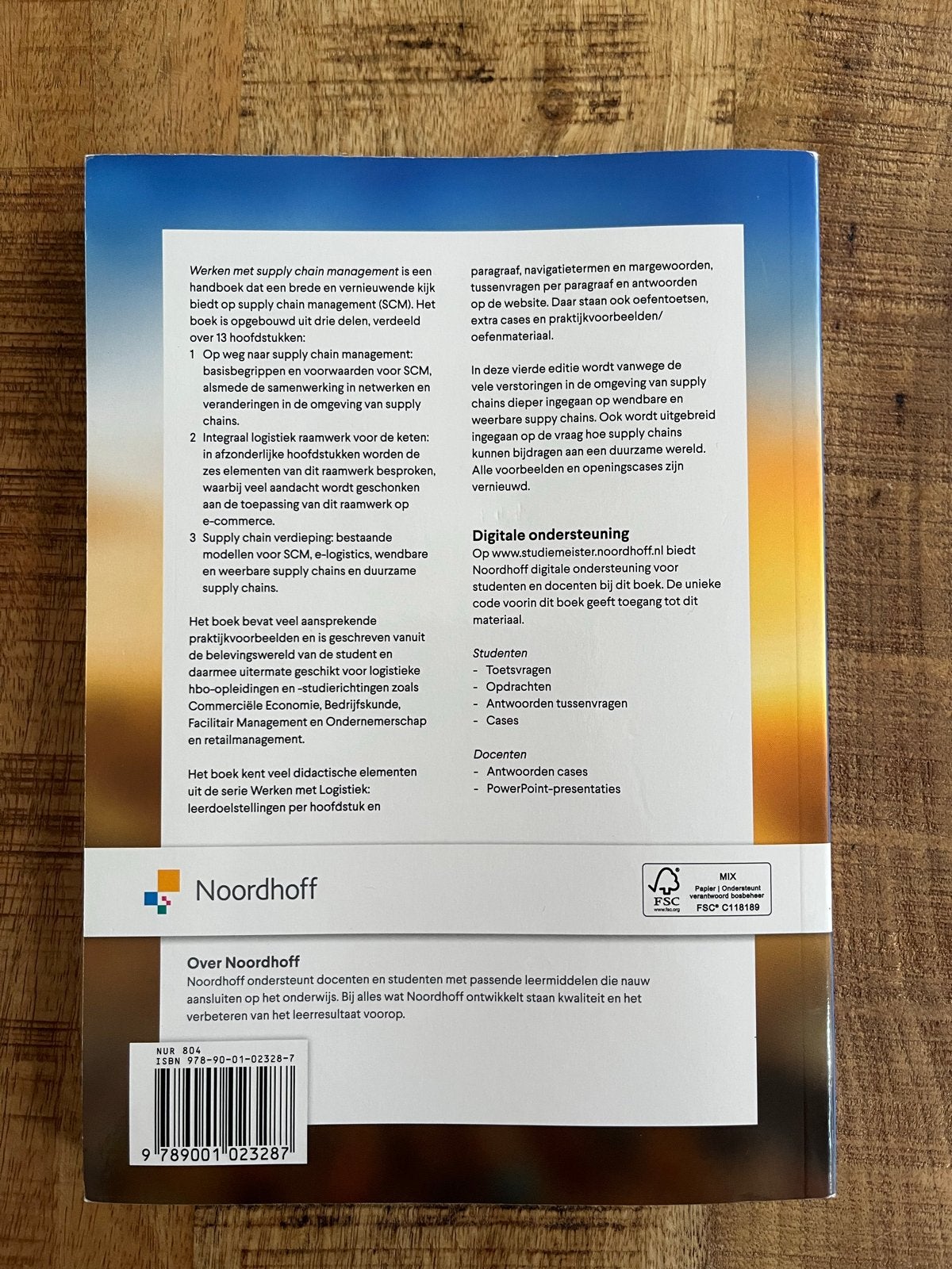 Werken met Supply Chain Management - 4e editie, Boeken, Verzenden, Gamma, Zo goed als nieuw, HBO