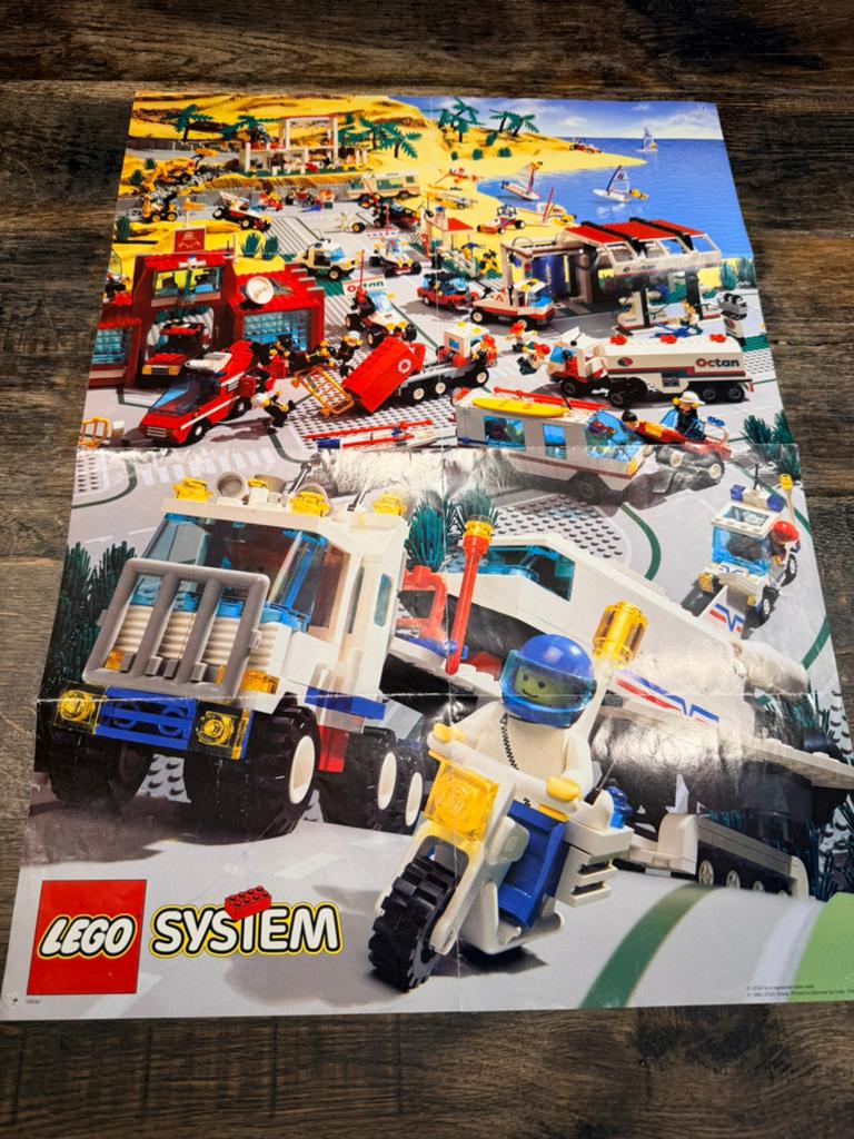 Lego 105083 - City: Town Poster 1992, Lego, Accessoire, Ophalen of Verzenden, City