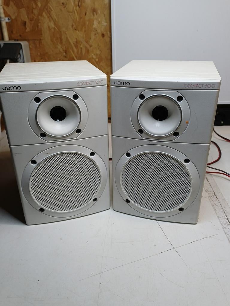 Jamo Compact 500 Boekenplank Speakers - Wit, 60W