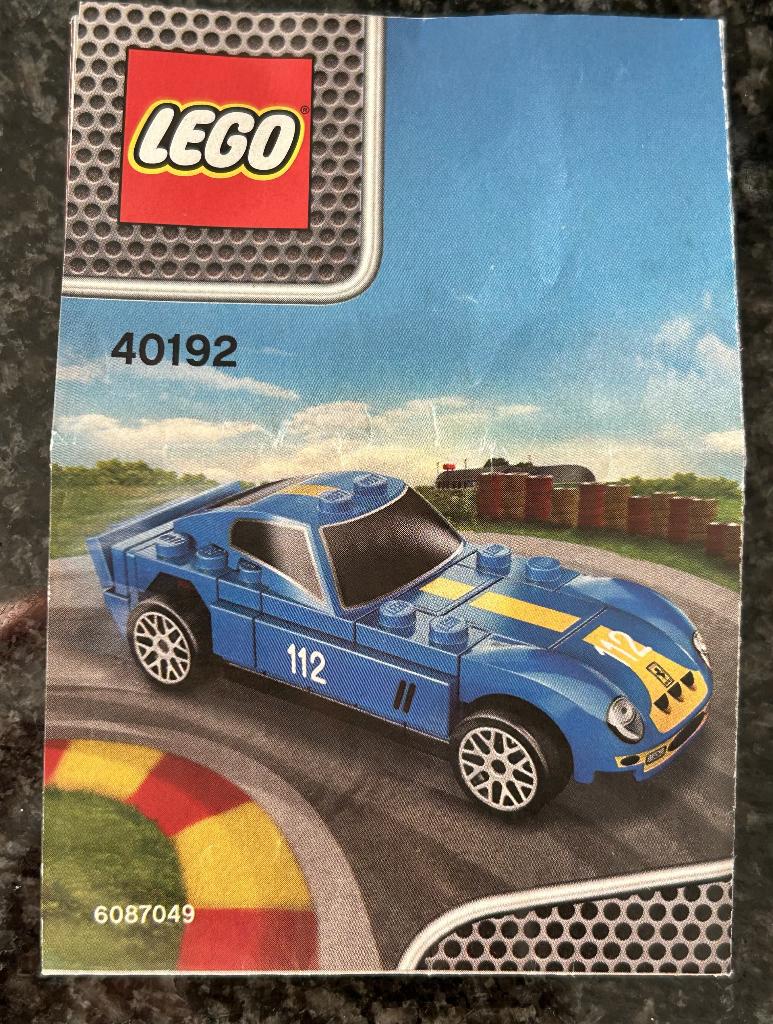 40192 Lego Shell V-power Ferrari 250 GTO, Ophalen of Verzenden, Gebruikt, Complete set, Lego