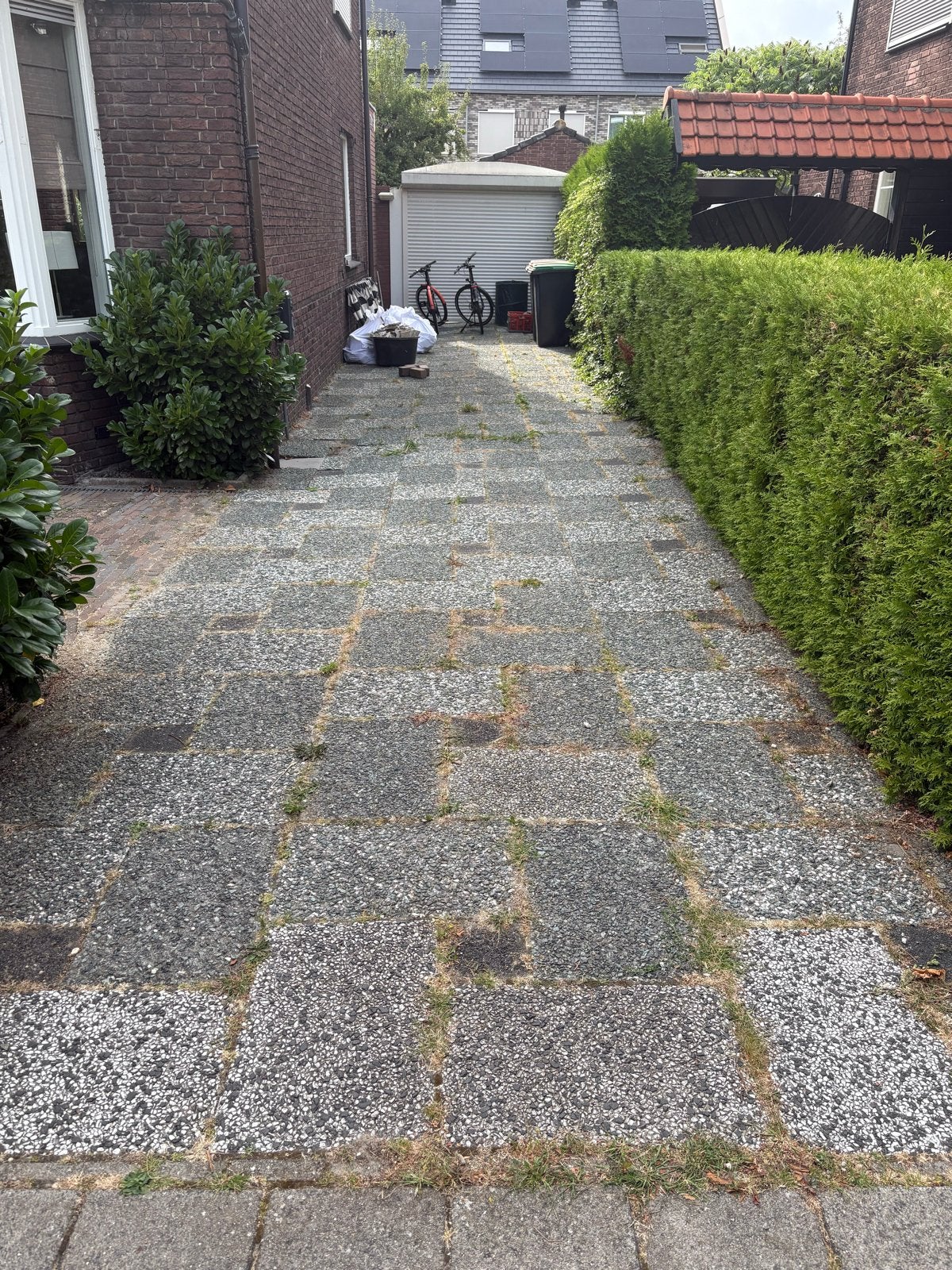 Gratis grindtegels (60-70m2) zelf ophalen, Ophalen, Gebruikt, 10 m² of meer, Grind