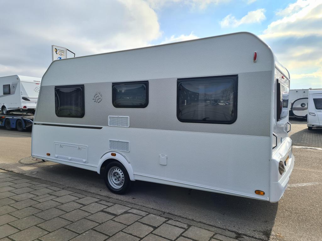 Knaus Sport 450 FU, Caravans en Kamperen, Rondzit, Bedrijf, Overige typen, 5 tot 6 meter