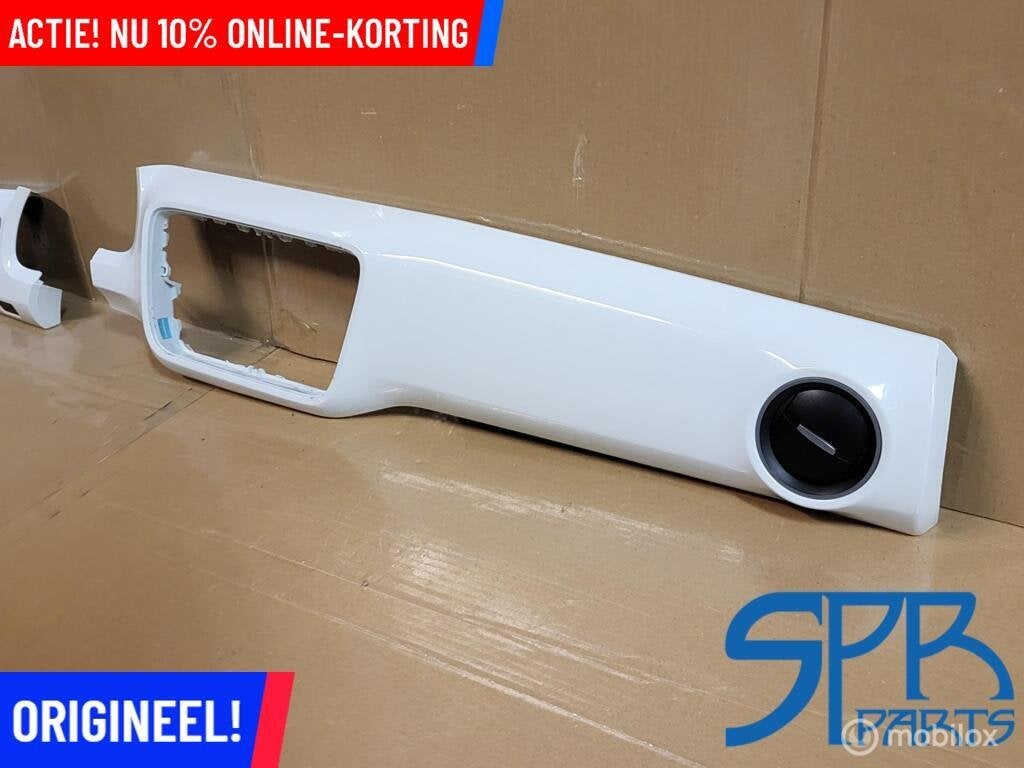 DASHBOARD SIERLIJSTEN SET WIT VW UP! E-UP VENTILATIEROOSTERS, Auto-onderdelen, Gebruikt, VOLKSWAGEN, Volkswagen, Ophalen of Verzenden