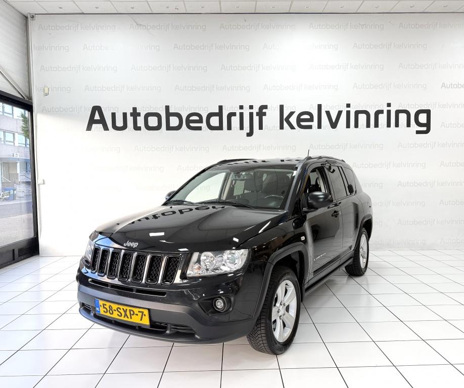 Jeep Compass 2.0 Sport Bovag Garantie NAP (bj 2012), Auto's, Jeep, 13 km/l, 4 cilinders, 157 pk, Zwart